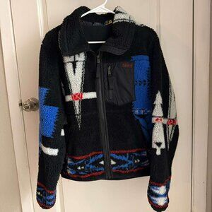 chaqueta Polo Ralph Lauren tipo Sherpa / Fleece (Aztec style)
